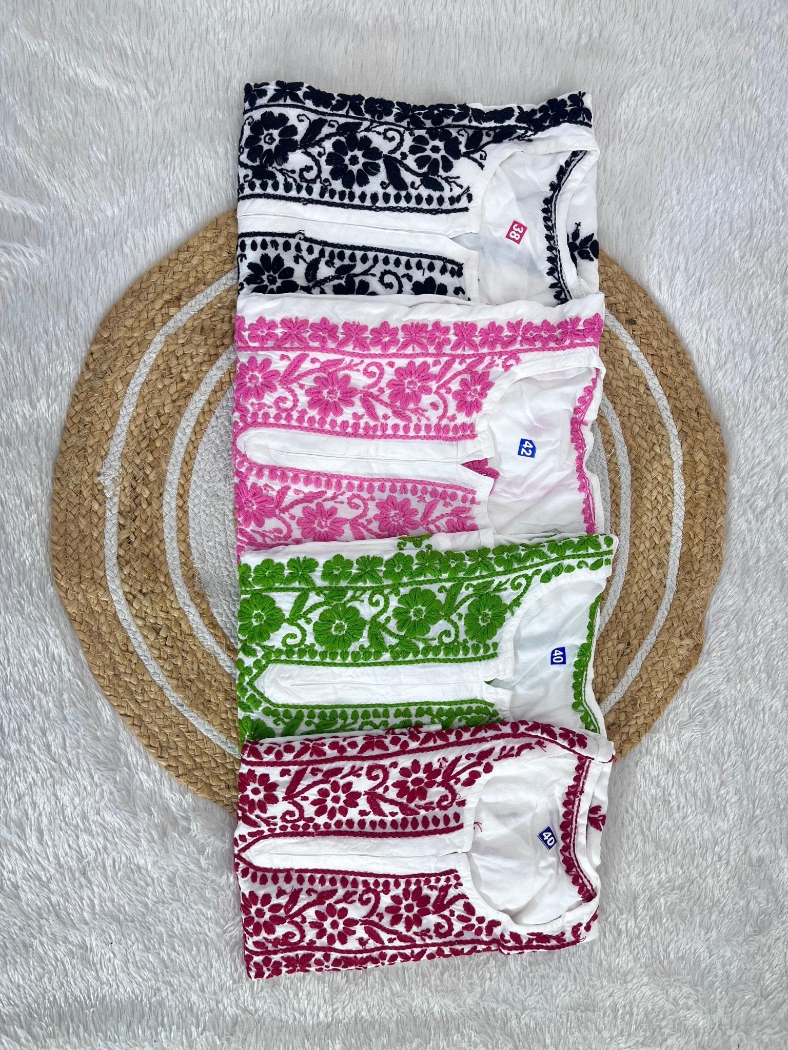 Soft & Beautifull Rayon Kurtis - Chikankari official