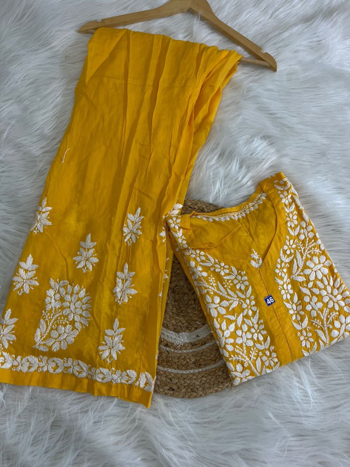 Soft & Comfort Modal Co ord Set Roshni Special - Chikankari official