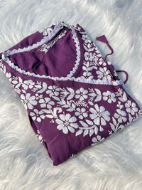 Soft & Comfort Plus size Angrakha - Chikankari official