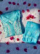 Soft & Comfy Rayon Co ord - Chikankari official