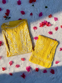 Soft & Comfy Rayon Co ord - Chikankari official