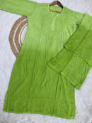 Soft & Comfy Reyon Dye Set - Chikankari official