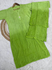 Soft & Comfy Reyon Dye Set - Chikankari official