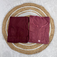 Soft & Comfy Reyon Dye Set - Chikankari official