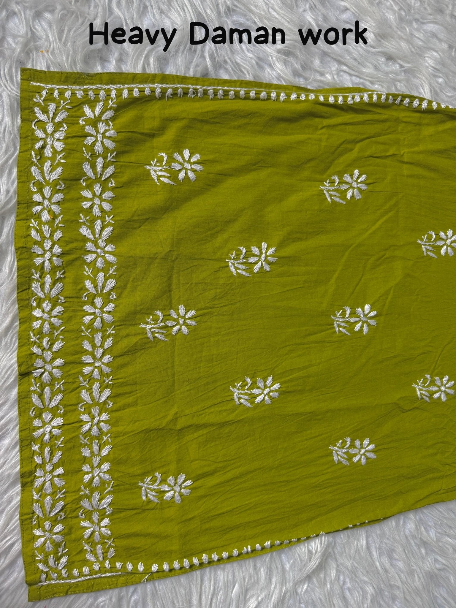 Soft Daman Mul Kurti And Plazzo combo - Chikankari official