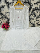 Soft dyeable pastle shade combo - Chikankari official