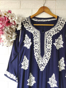 Soft Modal Cotton Heavy Buta handworked kurta - Chikankari official