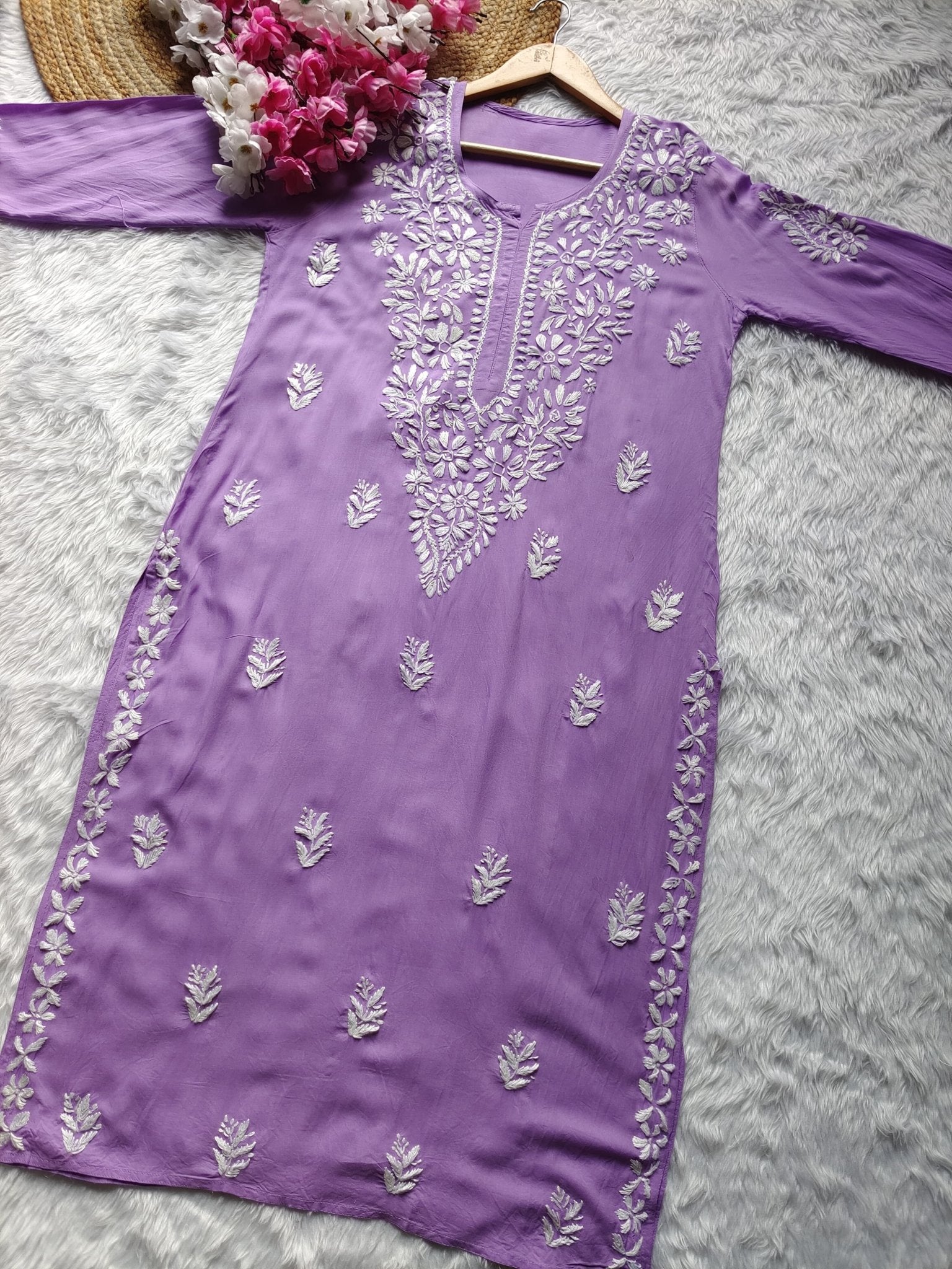 Soft Modal Gala buti Kurti