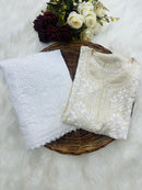 Soft Modal Hand embroidered Short Top - Chikankari official