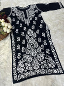 Soft Modal heavy embroidered Kurta set - Chikankari official