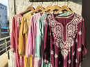 Soft Modal Pure Cotton Kurtis - Chikankari official