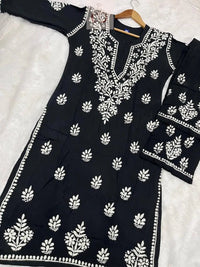 Soft n Comfy Rayon Chikankari Combo - Chikankari official
