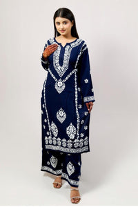 Soft n silky Premium Reyon fabric Plazzo Set - Chikankari official