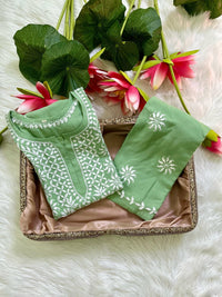 Soft Rayon beautiful embroidery Combo - Chikankari official