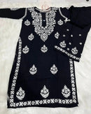Soft Rayon Co ord Set - Chikankari official