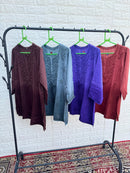 Soft Rayon Dyed Short Tops - Chikankari official