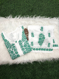Soft & Soothing Breezy ready to wear Co - ord - Chikankari official