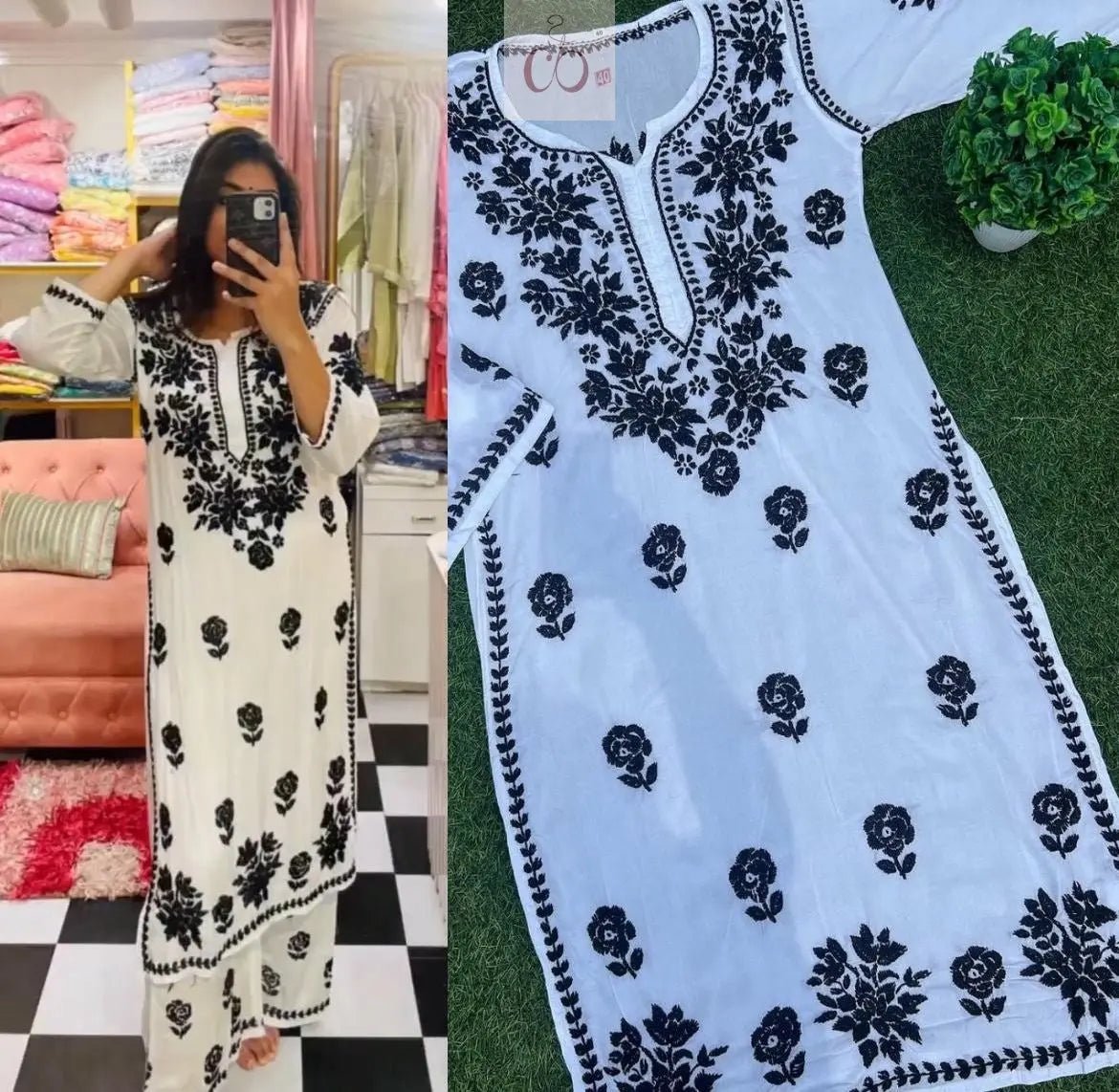 Special Modal Combo (limited edition) - Chikankari official