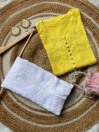 Special Sizes Dobby Cotton Kurts - Chikankari official
