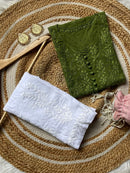 Special Sizes Dobby Cotton Kurts - Chikankari official
