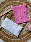 Special Sizes Dobby Cotton Kurts - Chikankari official