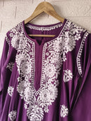 Stylish Crafted Chikankari heavy embroidered kurta Set - Chikankari official
