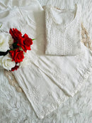 Summer Essential Dyed Chanderi Buta combo - Chikankari official