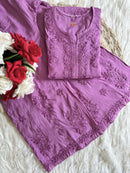 Summer Essential Dyed Chanderi Buta combo - Chikankari official