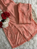 Summer Essential Dyed Chanderi Buta combo - Chikankari official