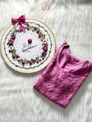 Summer Refreshing Rayon Short Tops - Chikankari official