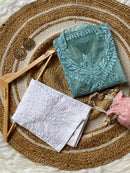 Summer Special Light Weight Ombre Dyed Short Top - Chikankari official