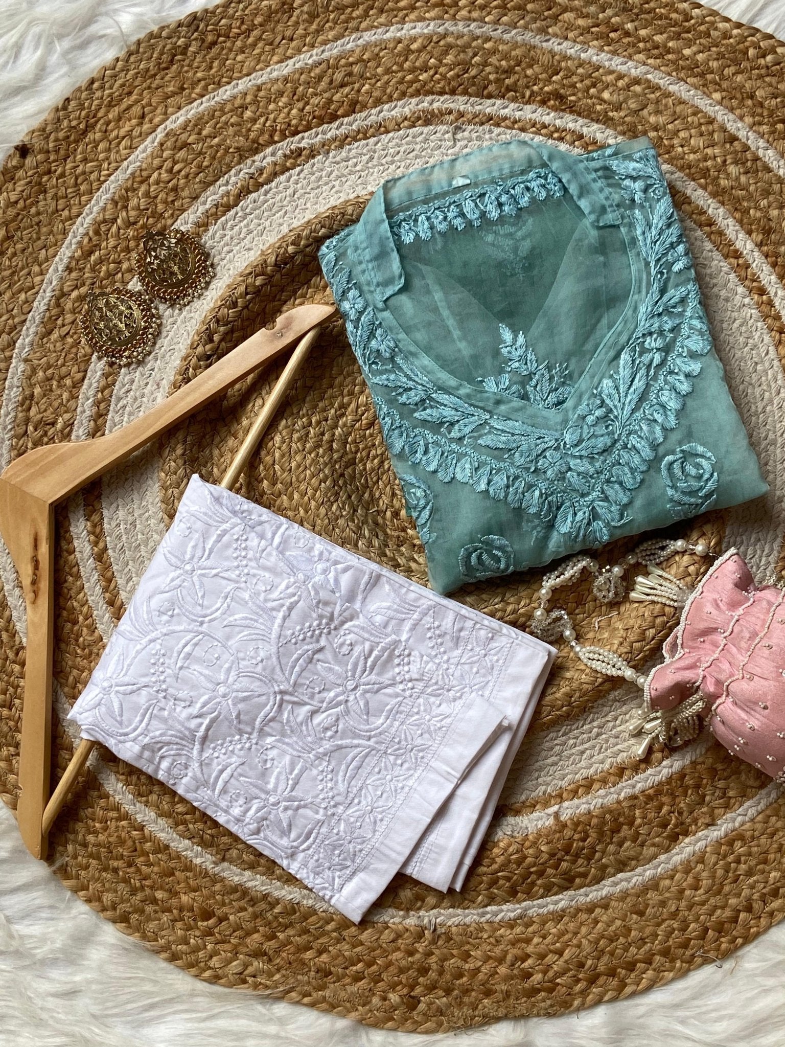 Summer Special Light Weight Ombre Dyed Short Top - Chikankari official
