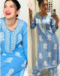 Summer Special Modal chikankari Combo - Chikankari official