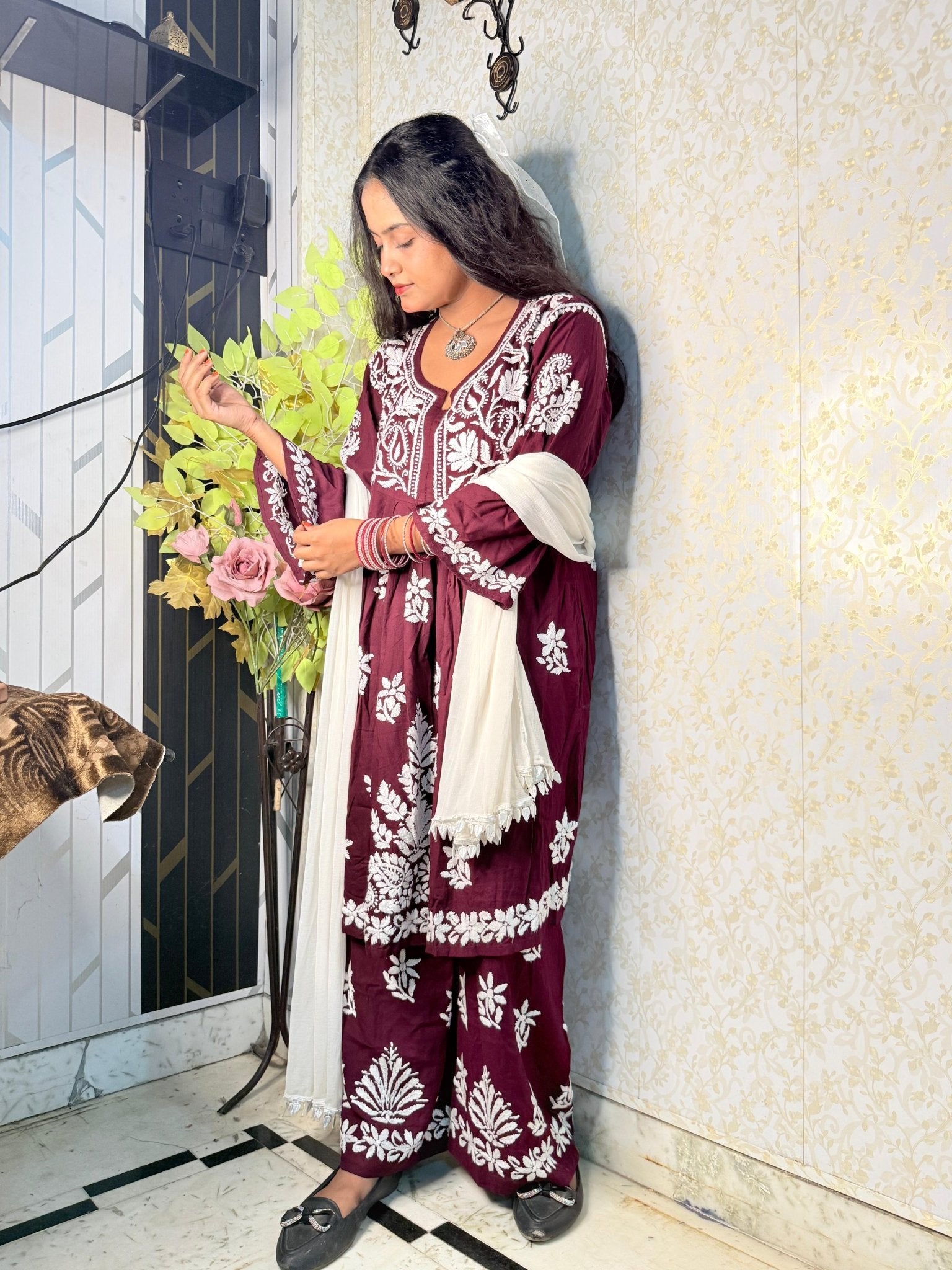 Super Co - ord Trendy Sets soft and Heavy - Chikankari official