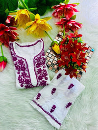 Swati Special Fresh Modal Chikankari Combo - Chikankari official