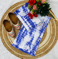 Tie & Dye Ghass patti Hand work Combo - Chikankari official