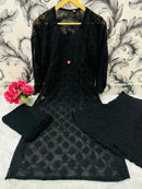 Tone to Tone Buti Jaal 4pc Set - Chikankari official