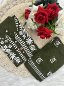 Trending Chikan pant Set - Chikankari official