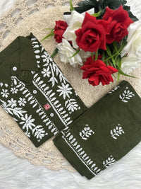 Trending Chikan pant Set - Chikankari official