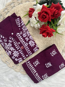Trending Chikan pant Set - Chikankari official