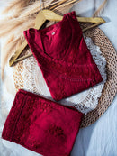 Trending Chikankari Co - ord Set - Chikankari official