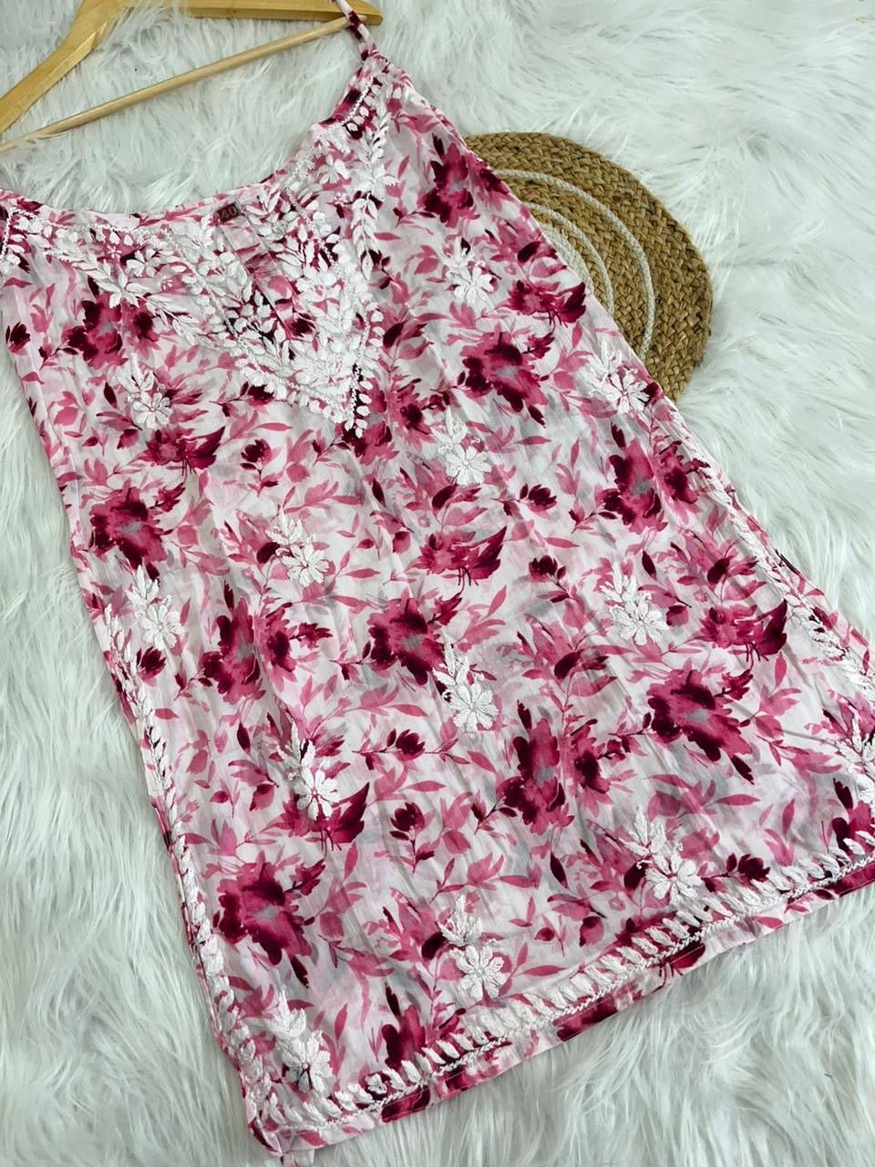 Trendy Mul Noodle strap - Chikankari official