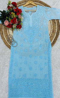 Viscose Kurti 70 Gram Anchor Thread 3D Work & Viscose Piazo Anchor Thread - Chikankari official
