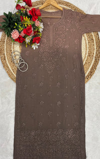 Viscose Kurti 70 Gram Anchor Thread 3D Work & Viscose Piazo Anchor Thread - Chikankari official