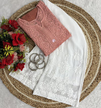 Viscose Kurti 70 Gram Anchor Thread 3D Work & Viscose Piazo Anchor Thread - Chikankari official
