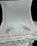 Viscose Muqaish Embroidered lehenga Set - Chikankari official