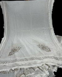 Viscose Muqaish Embroidered lehenga Set - Chikankari official
