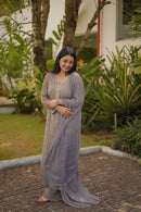 Viscose Premium Set with Muqaish Plazzo - Chikankari official