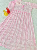 Yok Georgette’ Anarkali - Chikankari official