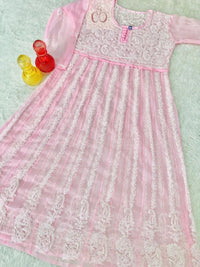 Yok Georgette’ Anarkali - Chikankari official